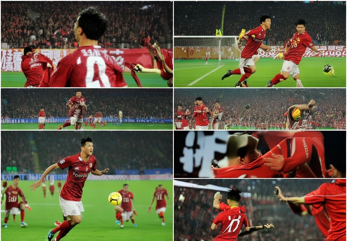 2018广州恒大VS广州富力广城德比：激情对决精彩瞬间回顾(图3)